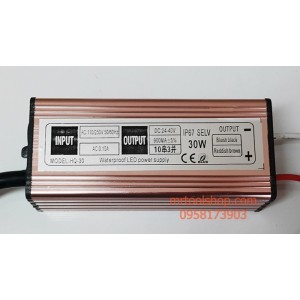 LED ไดรเวอร์ 30วัตต์ 220 โวลท์ /  Led Driver 30W 220V (กันน้ำ) :